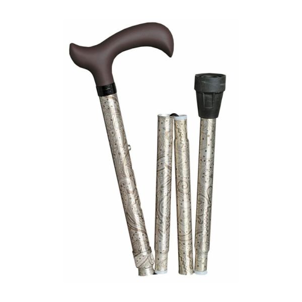 Canne Pliante - Derby - Cashmere - Pastel